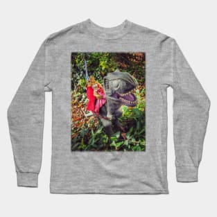 She-Ra on a Dinosaur Long Sleeve T-Shirt